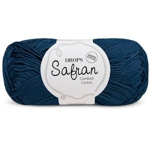Cotone Safran - DROPS - Colore: 09 - BLU MARINO - by LacariaRicami.Store