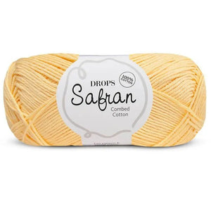 Cotone Safran - DROPS - Colore: 10 - CREMA DI VANIGLIA - by LacariaRicami.Store