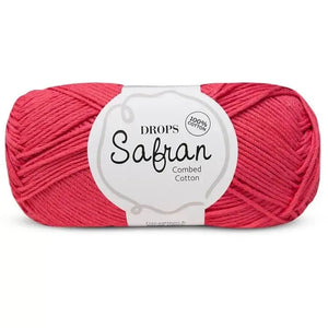 Cotone Safran - DROPS - Colore: 13 - CORALLO - by LacariaRicami.Store