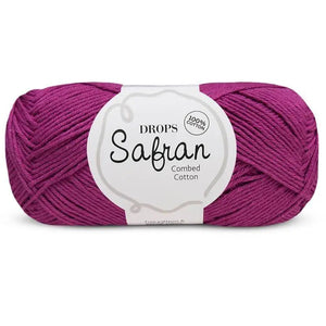 Cotone Safran - DROPS - Colore: 15 - FUCSIA - by LacariaRicami.Store