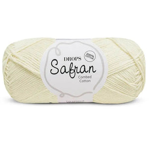 Cotone Safran - DROPS - Colore: 18 - PANNA - by LacariaRicami.Store