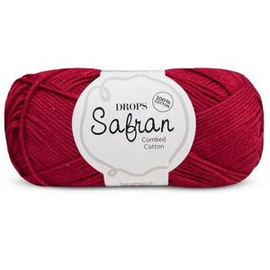 Cotone Safran - DROPS - Colore: 20 - BORDEAUX - by LacariaRicami.Store