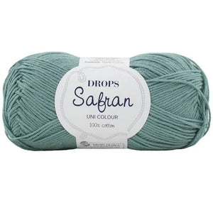 Cotone Safran - DROPS - Colore: 63 - VERDE MARE - by LacariaRicami.Store