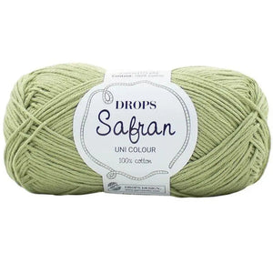 Cotone Safran - DROPS - Colore: 65 - PISTACCHIO - by LacariaRicami.Store