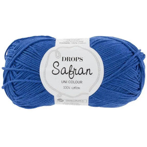 Cotone Safran - DROPS - Colore: 73 - BLU COBALTO - by LacariaRicami.Store