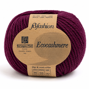 Lana ECOCASHMERE - Bertagna Filati - Colore: 435 - ROSA ANTICO - by LacariaRicami.Store