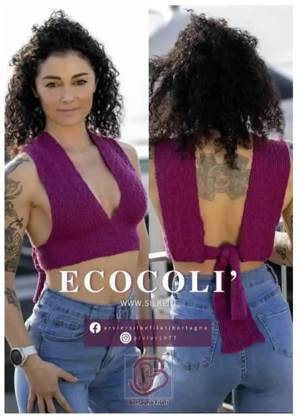 Cotone-Lino ECOCOLÌ - Silke - - LacariaRicami.Store