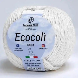 Cotone-Lino ECOCOLÌ - Silke - - LacariaRicami.Store