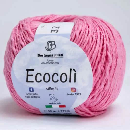 Cotone-Lino ECOCOLÌ - Silke - - LacariaRicami.Store