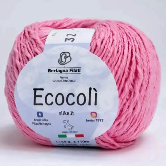 Cotone-Lino ECOCOLÌ - Silke - - LacariaRicami.Store