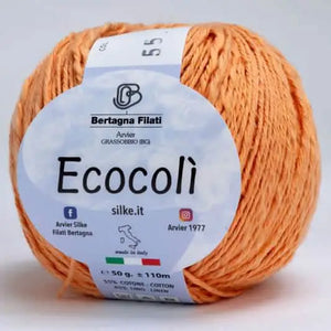 Cotone-Lino ECOCOLÌ - Silke - - LacariaRicami.Store