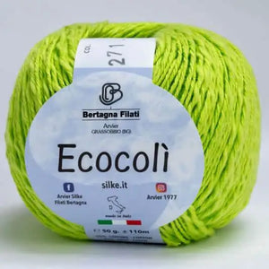 Cotone-Lino ECOCOLÌ - Silke - - LacariaRicami.Store