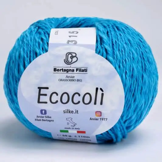 Cotone-Lino ECOCOLÌ - Silke - - LacariaRicami.Store