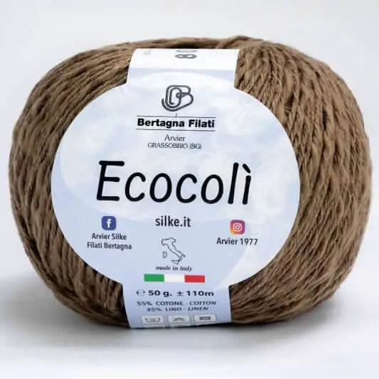 Cotone-Lino ECOCOLÌ - Silke - - LacariaRicami.Store