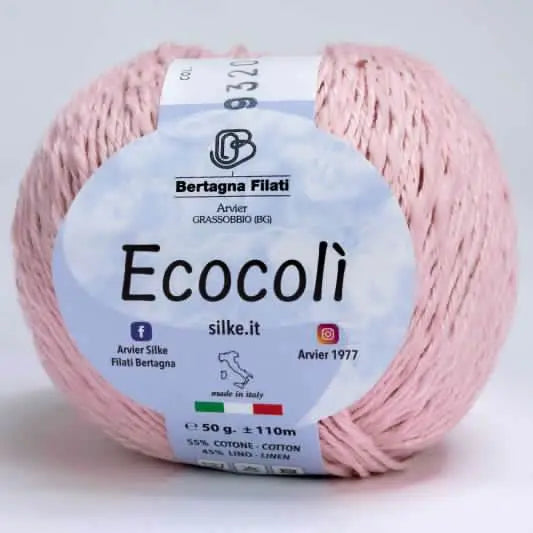 Cotone-Lino ECOCOLÌ - Silke - - LacariaRicami.Store