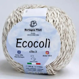 Cotone-Lino ECOCOLÌ - Silke - - LacariaRicami.Store