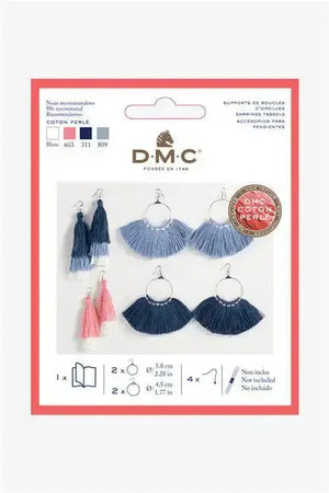 Kit RICAMO COTONE PERLÉ - DMC - Colore: - by LacariaRicami.Store