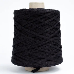 Fettuccia FETTUCCIONE - Bertagna Filati - 56 - NERO - LacariaRicami.Store