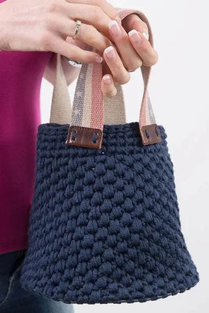 Fettuccia FETTUCCIONE - Bertagna Filati  - 59 - BLU NOTTE - LacariaRicami.Store