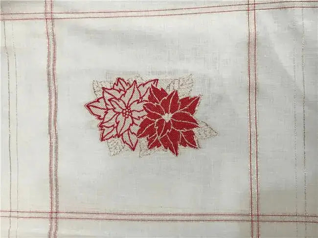 TOVAGLIATO CARAIBI STELLE NATALE - - LacariaRicami.Store