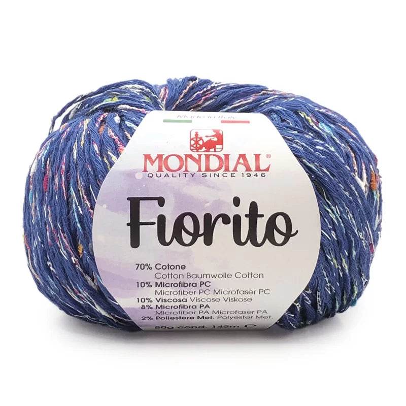 Cotone FIORITO - MONDIAL - - LacariaRicami.Store