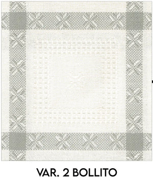 Tovagliato CRYSTAL BOLLITO - F.lli Graziano - Colore: X24 (180X460) DA RIFINIRE - by LacariaRicami.Store