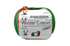 CALDO COTONE Winter Cotton Print - Tropical Lane - - LacariaRicami.Store