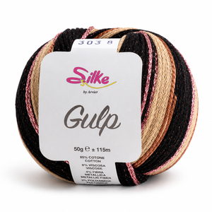 Cotone GULP - Silke - Colore: 303 - MARRONE BEIGE - by LacariaRicami.Store