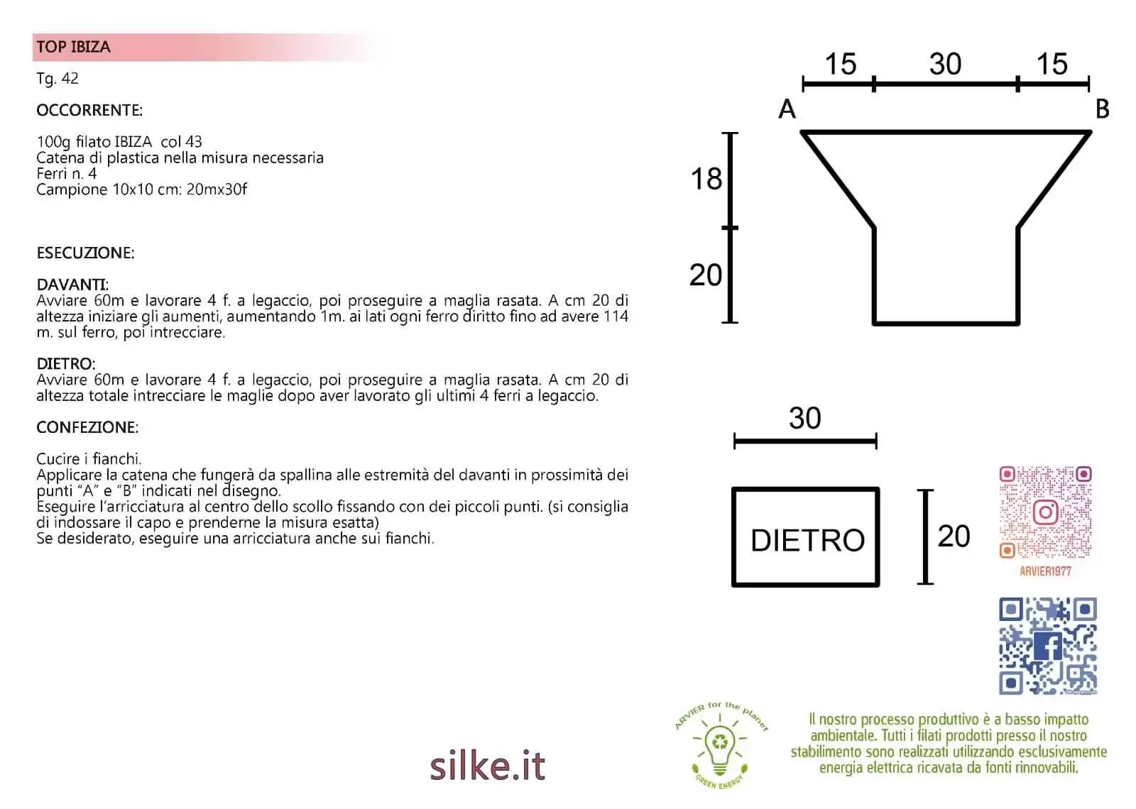 Cotone IBIZA 2 - Silke - - LacariaRicami.Store