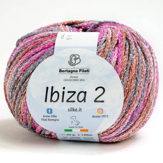 Zoom 51(2) - FUXIA-ROSA/LUREX ARGENTO