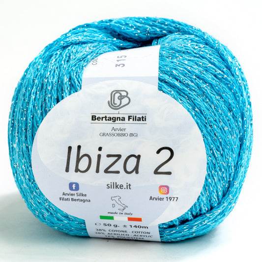 Zoom 315(2) - TURCHESE/LUREX ARGENTO