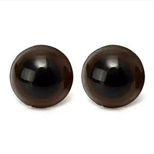 OCCHI di Sicurezza PER AMIGURUMI - OCCHI MARRONI 10 mm - LacariaRicami.Store