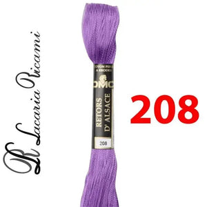 Matasse Retors D'Alsace 12 - DMC - Colore: 208 - by LacariaRicami.Store