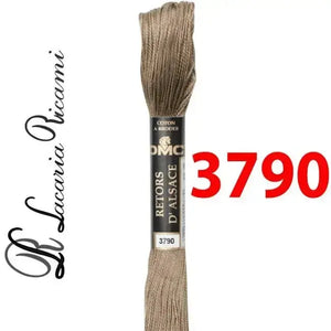 Matasse Retors D'Alsace 12 - DMC - Colore: 3790 - by LacariaRicami.Store