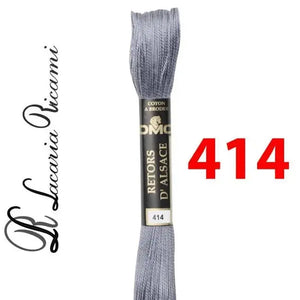 Matasse Retors D'Alsace 12 - DMC - Colore: 414 - by LacariaRicami.Store