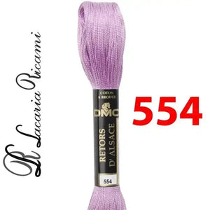 Matasse Retors D'Alsace 12 - DMC - Colore: 554 - by LacariaRicami.Store