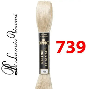 Matasse Retors D'Alsace 12 - DMC - Colore: 739 - by LacariaRicami.Store