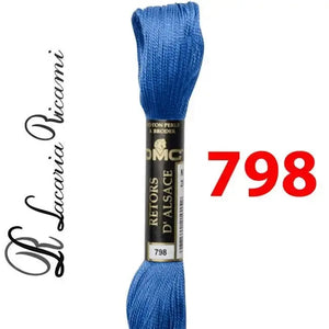 Matasse Retors D'Alsace 12 - DMC - Colore: 798 - by LacariaRicami.Store