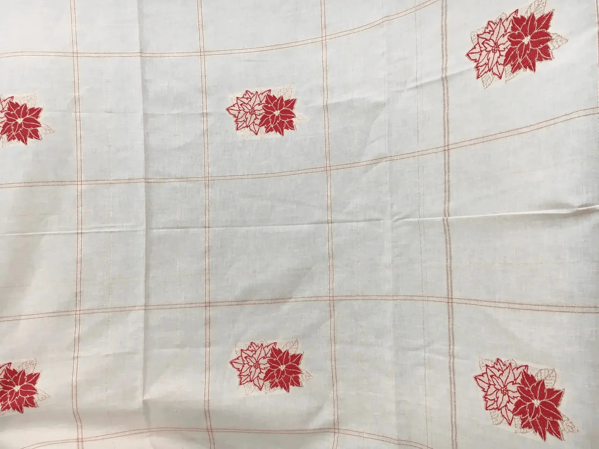 TOVAGLIATO CARAIBI STELLE NATALE - - LacariaRicami.Store