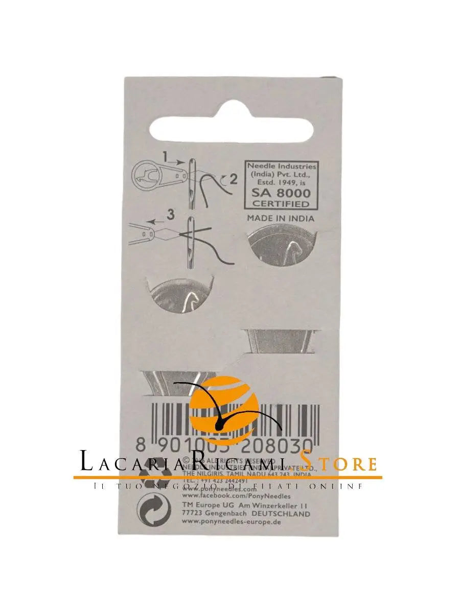 INFILAGHI in Alluminio - Pony - - LacariaRicami.Store