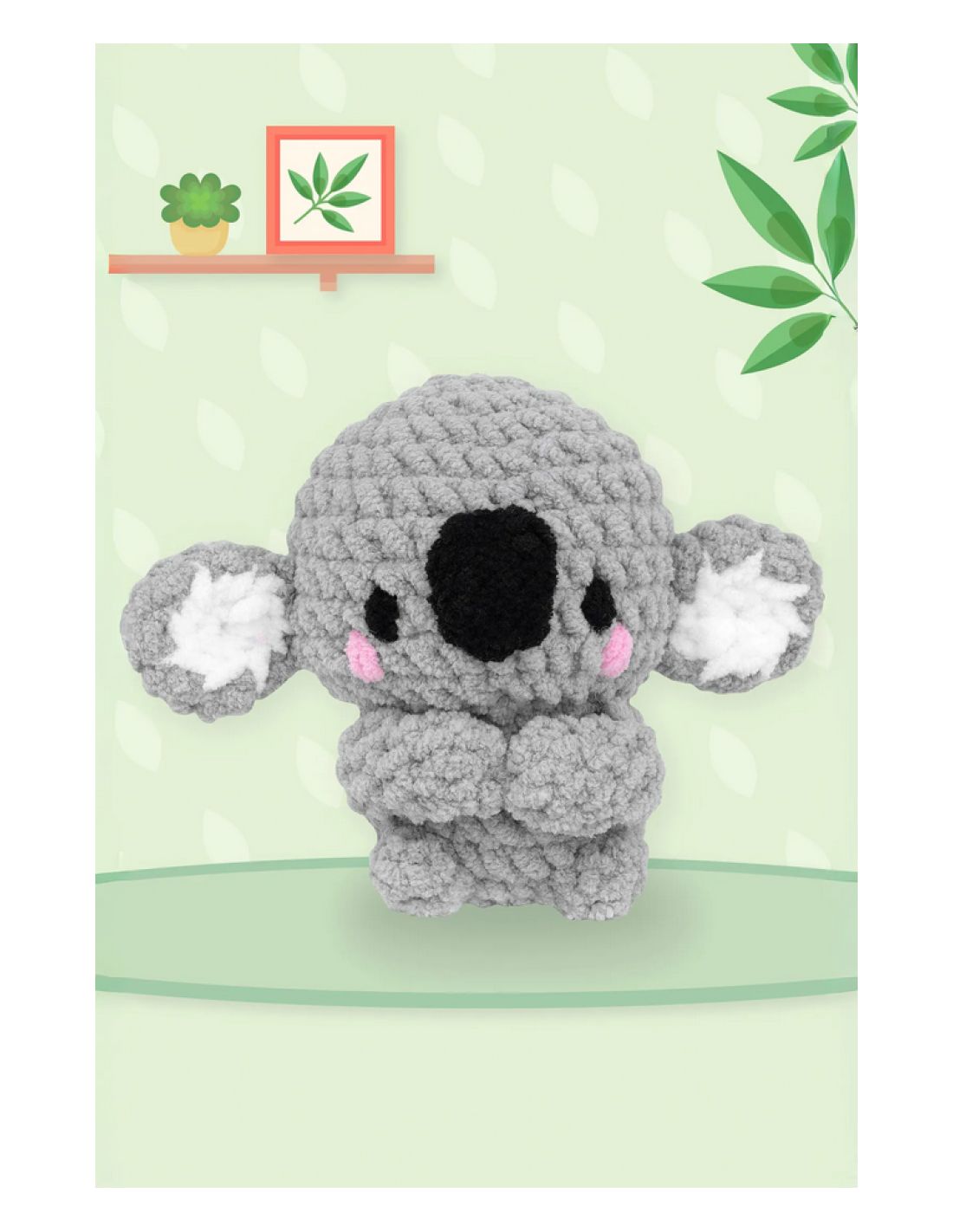 KIT Amigurumi - Dozy il Koala - DMC - Colore: - by LacariaRicami.Store
