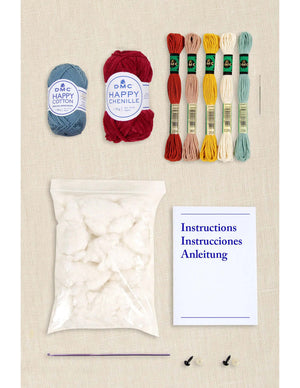 KIT Amigurumi - Gufo nell'orto - DMC - Colore: - by LacariaRicami.Store