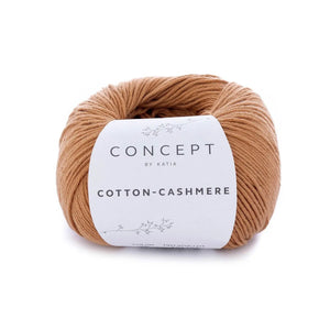 Cotone COTTON CASHMERE - Katia - Colore: 70 - Cammello - by LacariaRicami.Store