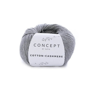 Cotone COTTON CASHMERE - Katia - Colore: 59 - Grigio - by LacariaRicami.Store