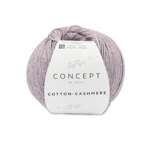 Cotone COTTON CASHMERE - Katia - Colore: 85 - Malva - by LacariaRicami.Store