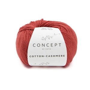 Cotone COTTON CASHMERE - Katia - Colore: 74 - Tegola - by LacariaRicami.Store