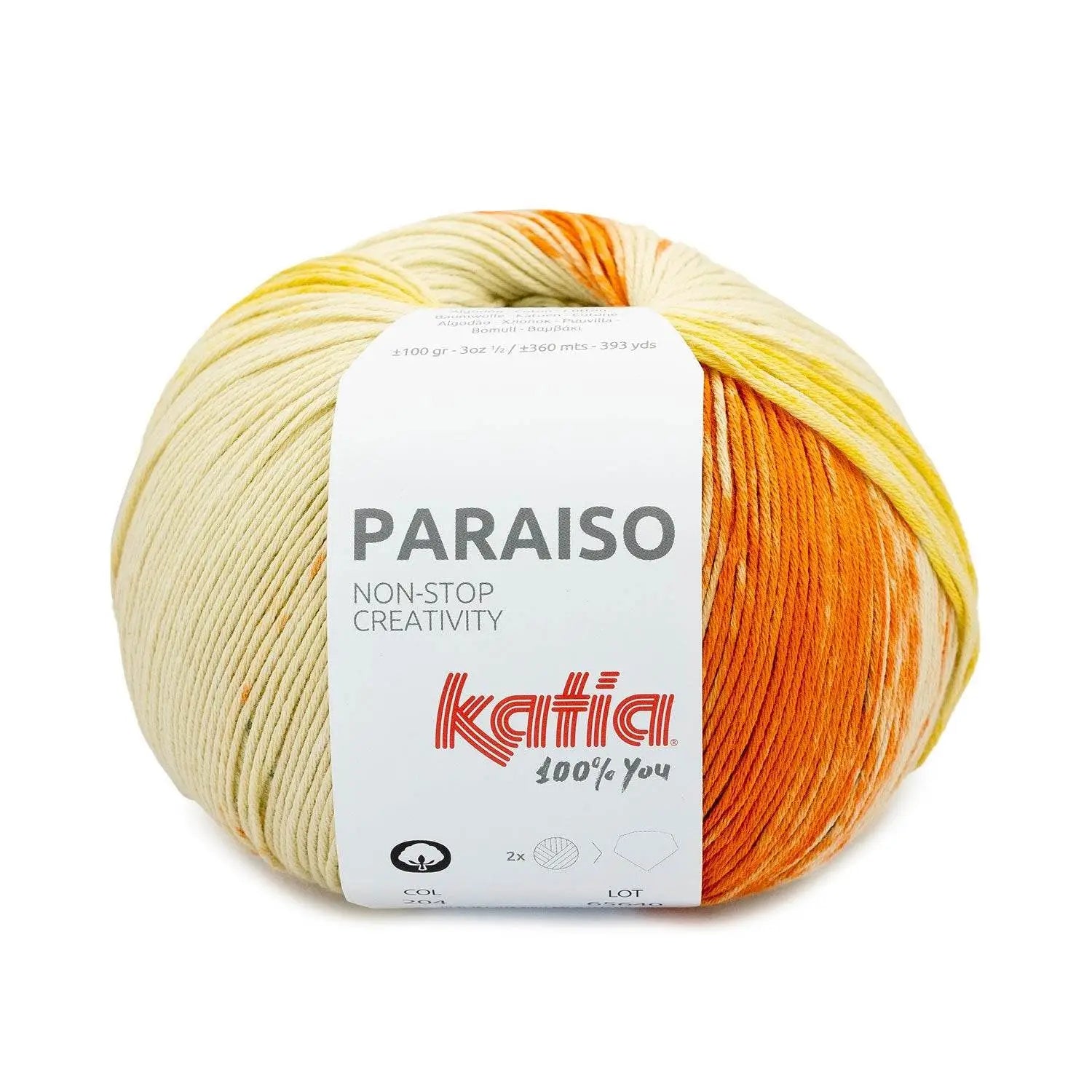 Cotone PARAISO - Katia - - LacariaRicami.Store