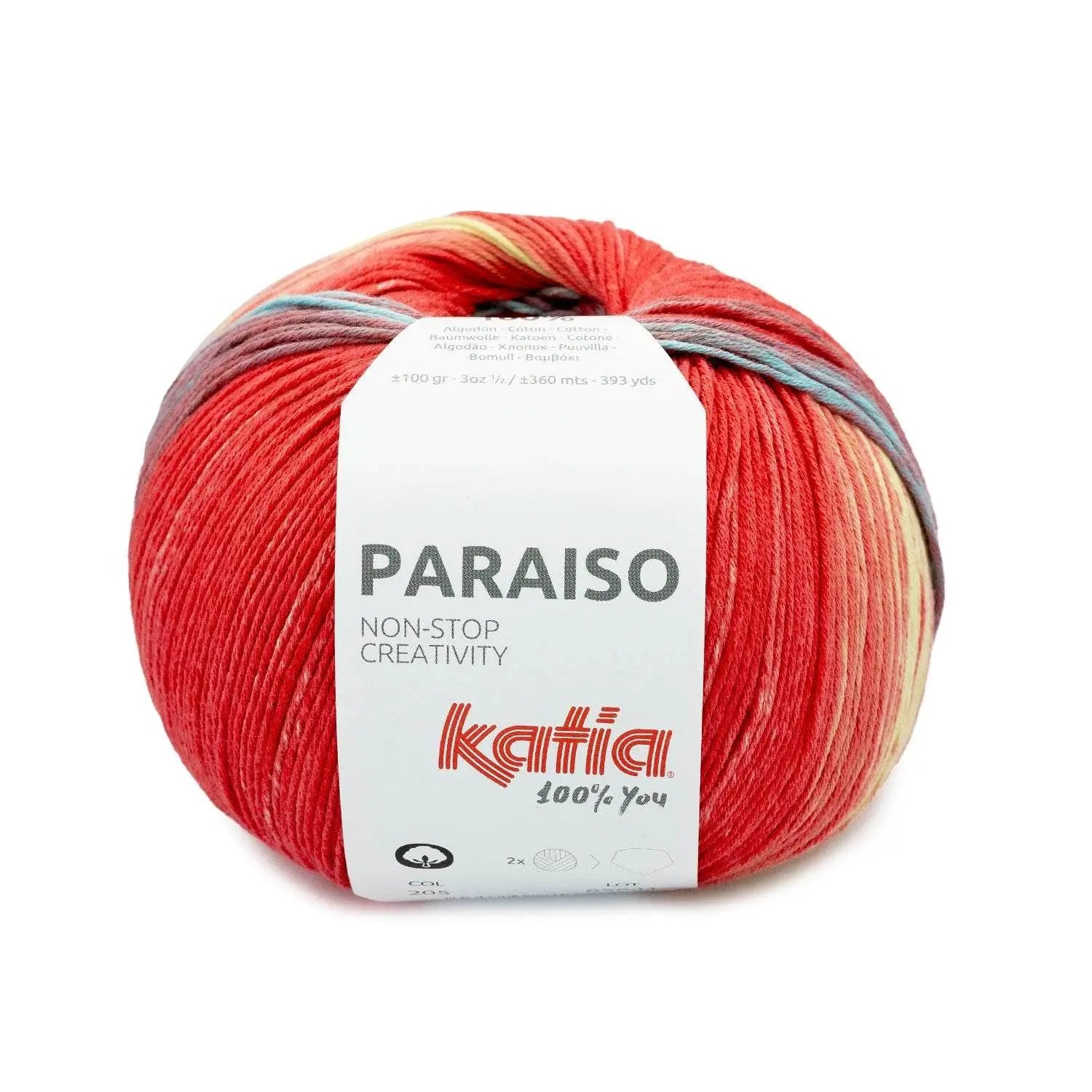 Cotone PARAISO - Katia - - LacariaRicami.Store