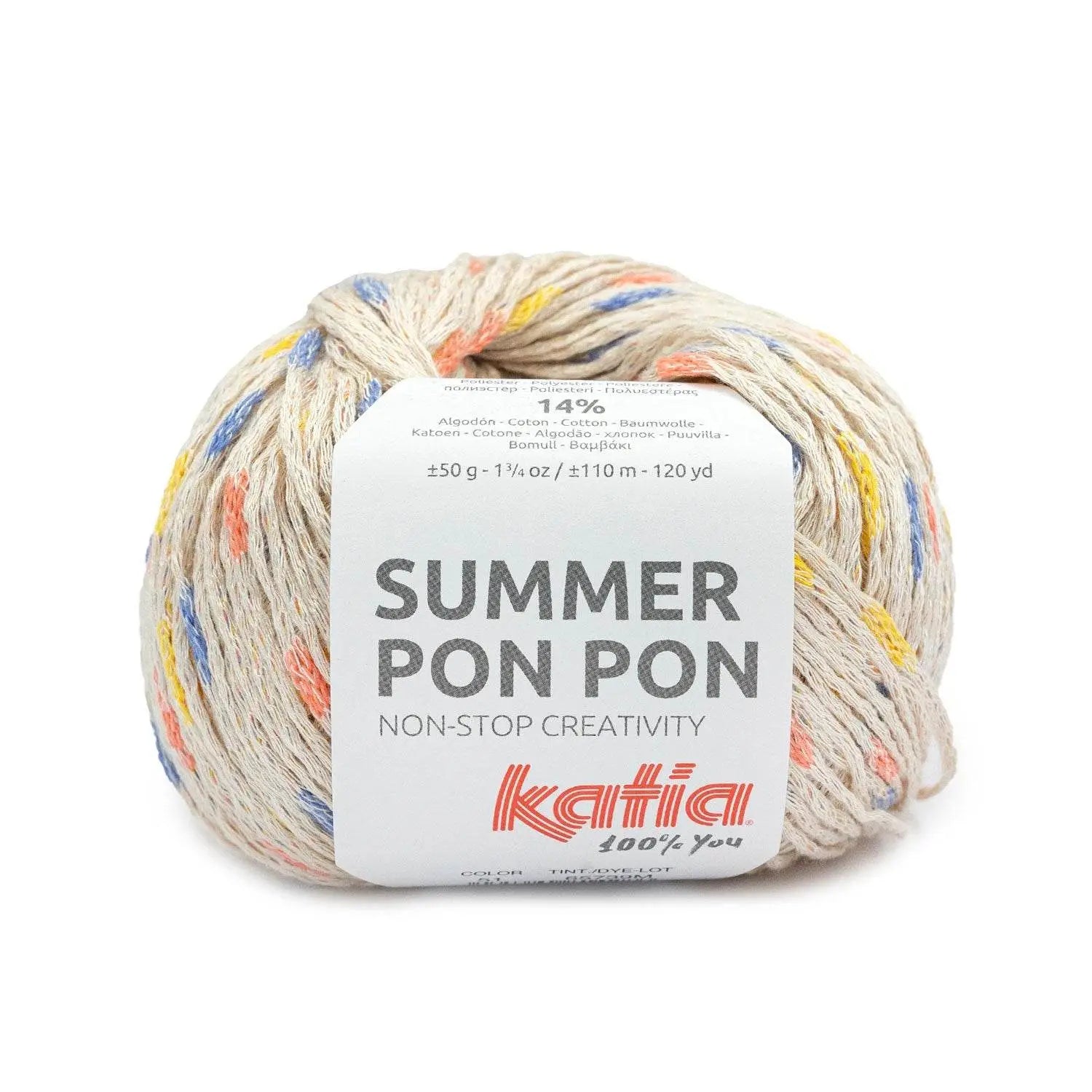 Cotone SUMMER PON PON - Katia - - LacariaRicami.Store