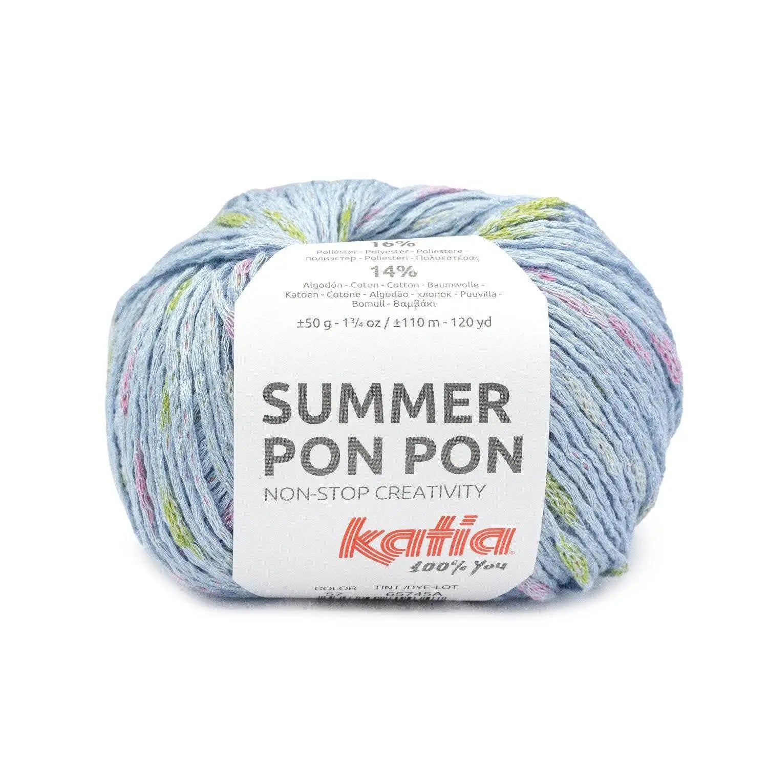 Cotone SUMMER PON PON - Katia - - LacariaRicami.Store